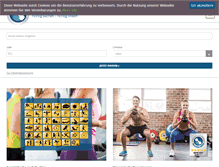 Tablet Screenshot of fitnessstudios-online.de